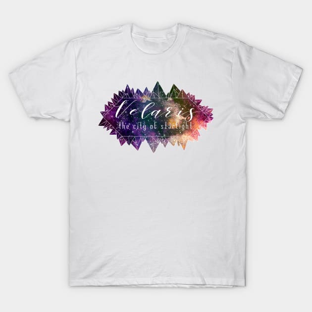 Velaris - The City of Starlight T-Shirt by BergenPlace